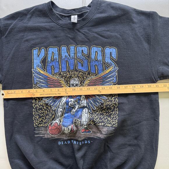 Dead Threads Unisex M Kansas City Crewneck Black - Picture 4 of 6